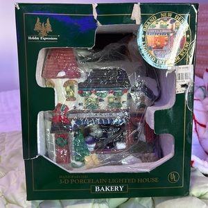 Holiday Expressions Porcelain Bakery